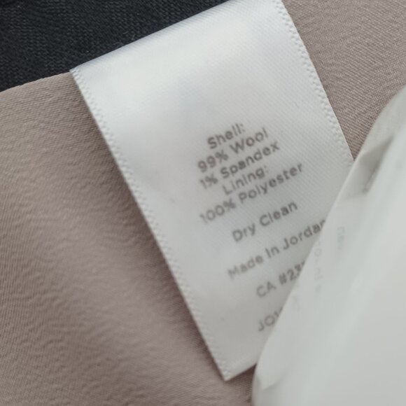 Talbots Wool lined pants high waist. - Picture 4 of 4